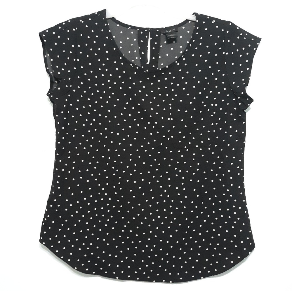Ann Taylor Polka dot blouse